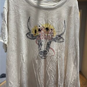 Maurices Cream Long Sleeve Top